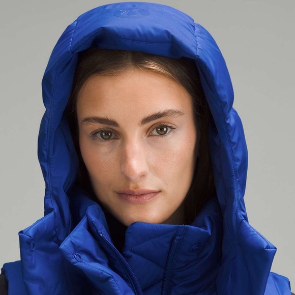 Lululemon Wunder Puff Cropped Vest, Symphony Blue, Size 12 - Picture 4 of 7